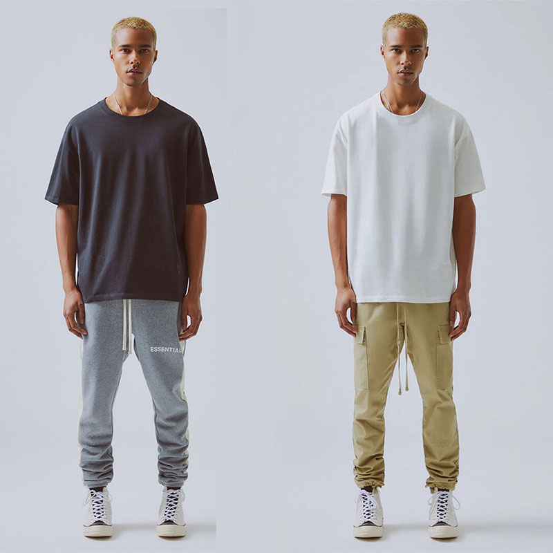 피어오브갓 에센셜 피오갓 FOG 19FW 리플렉티브 백로고 반팔 티셔츠
