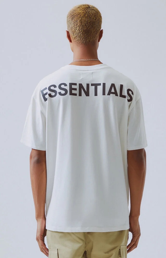 피어오브갓 에센셜 피오갓 FOG 19FW 리플렉티브 백로고 반팔 티셔츠