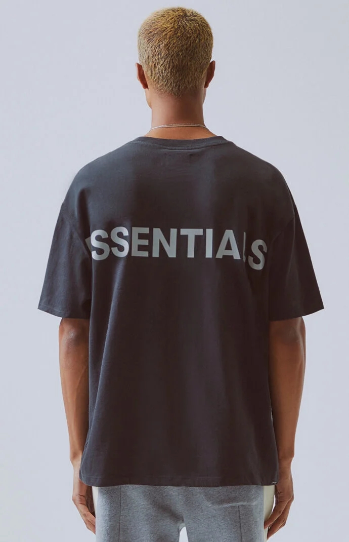 피어오브갓 에센셜 피오갓 FOG 19FW 리플렉티브 백로고 반팔 티셔츠